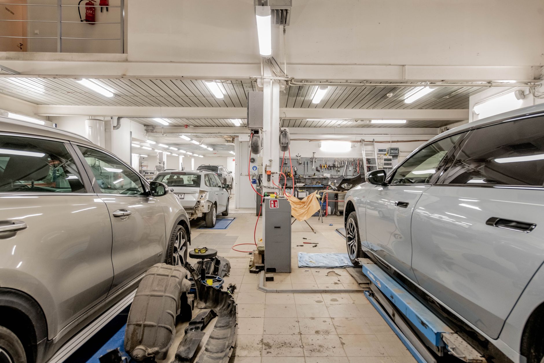 Street view of Liberty Auto Body at 480 W Main St, Stamford